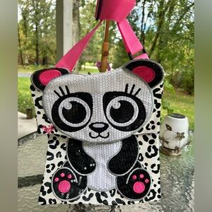 ❤️Justice -Sequin Panda messenger Bag - SHINE LIKE A STAR!